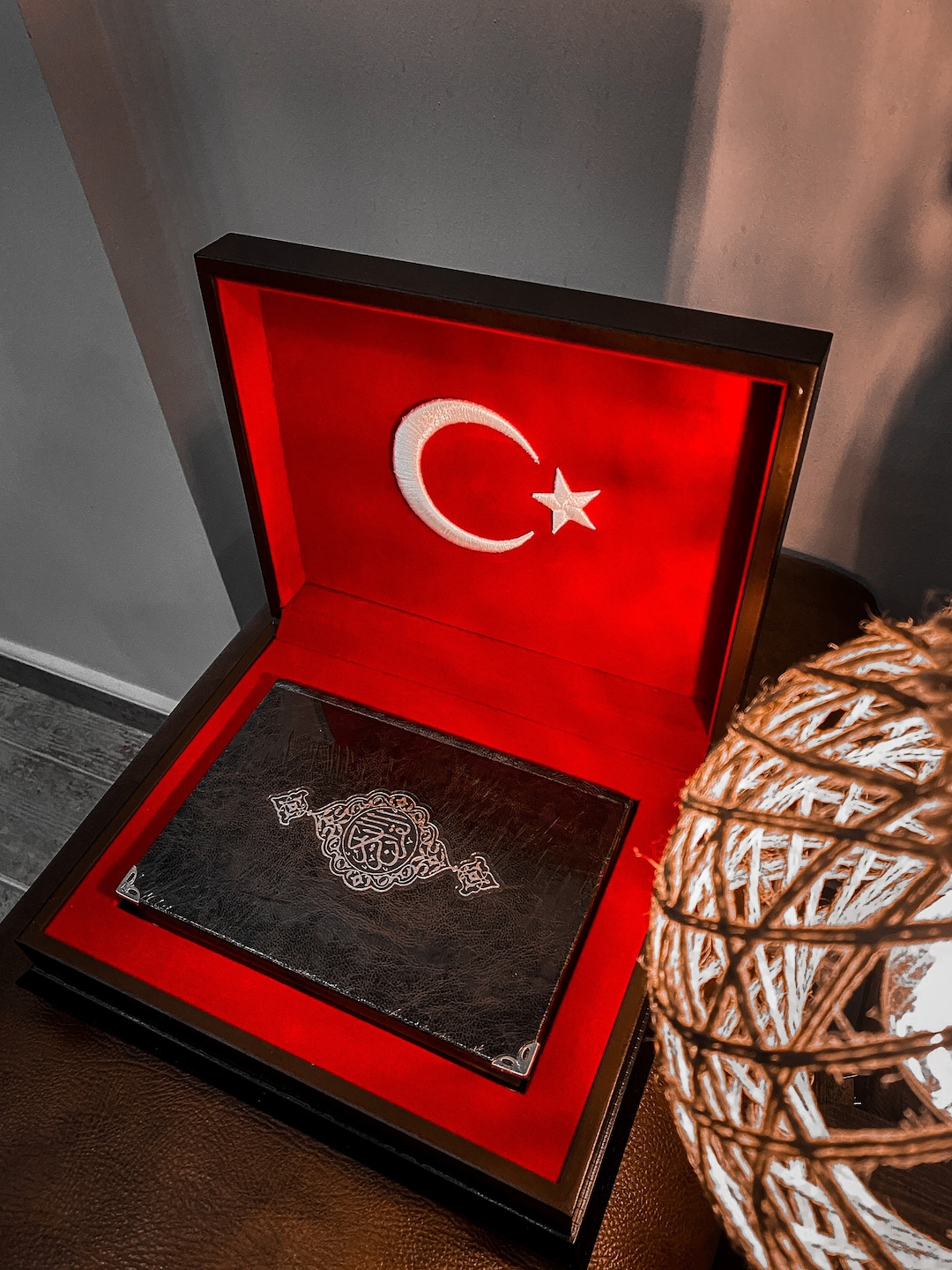 Luxury Quran Gift Set Quran With Wooden Box Quran Gift Set Etsy