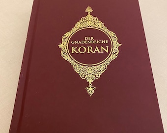 Der Heilige Koran | Der Gnadenreiche Koran | Heiliger Koran | Deutscher Koran, Mushaf, Koran | Muslimisches Geschenk Produkt