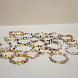 pride braided rings.