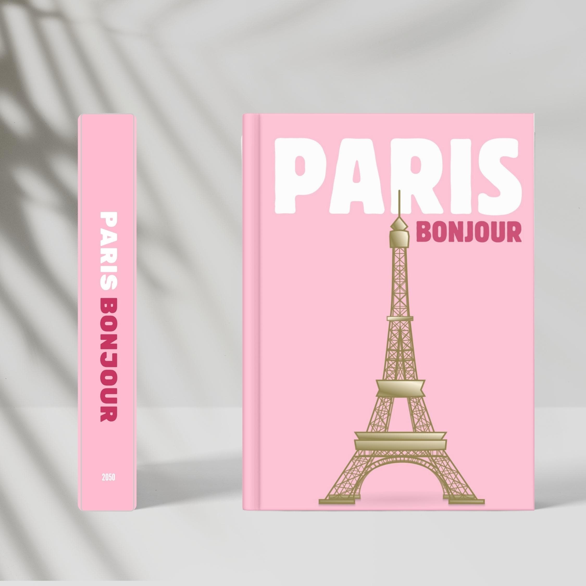 Album Fotografico Autoadesivo Con Copertina Torre Eiffel - 20 Fogli / 40 Pagine - Grande Formato 29x28 Cm - Regalo Per Ricordi