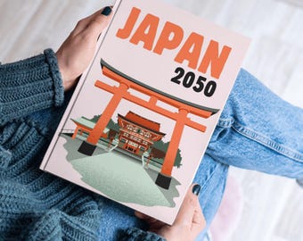 Japan Photobook Canva Template: Customizable Vacation Photo Album, Luxury Coffee Table Book (Digital Download)