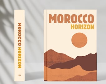 Morocco Travel Photobook : Editable Canva Template, Vacation Photo Album, Coffee Table Book (Digital Download)