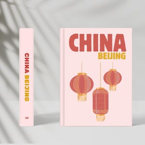 China Travel Photobook : Canva Template, Vacation Photo Album, Coffee Table Book (A4/US Letter)