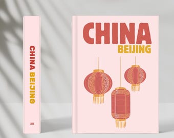 China Travel Photobook : Canva Template, Vacation Photo Album, Coffee Table Book (A4/US Letter)