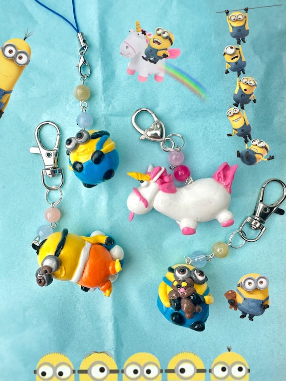 Despicable Me Licorne Minion Despicable Me Unicorn Keychain Buy
