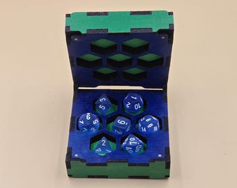 Square Dice Box #3004