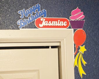 Birthday Door Corner / Topper #1000
