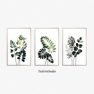 Printable Wall Art, Floral Wall Art, Wall Art Set, Set of 3 Prints Art Prints, Wall Decor, Farmhouse Decor, Botanical Prints, Botanical Art