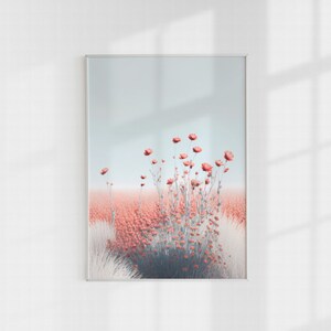 Wildflower Printable Wall Art, Botanical Print, Botanical Wall Art, Floral Wall Art, Printable Wall Art, Digital Download, Instant Download