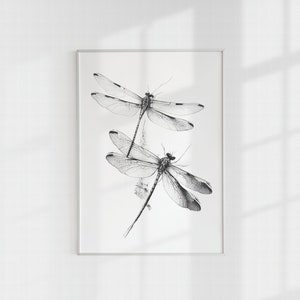 Dragonfly, Line Art, Line Art Digital Download, Dragonfly Digital Print, Dragonfly Art, Dragonfly Art Print,Digital Art,Digital Art Download