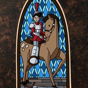 St. Martin of Tours Saint Sticker | Vinyl Sticker | Catholic Saint Stickers