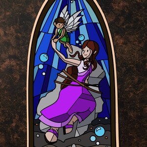 Sainte-Christine de Saint de Bolsena Sticker de Zazzle.be Liste d&#39;envies Vous avez des idées ? Autocollant en vinyle | Stickers saints catholiques