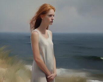 Original Art, Sea of Reflections, By The Sea, Open Edition Canvas