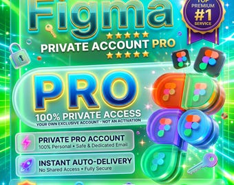 Suscripción completa a Figma Pro / 1 año [Diseño UI/UX] Acceso al espacio de trabajo