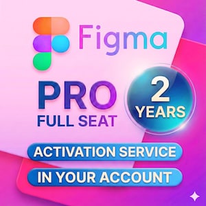 Figma Pro / EDU Full Sea – Upgrade / Erneuere dein eigenes Konto | 24 Monate Zugriff