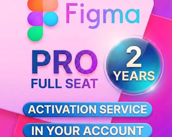 Figma Pro / EDU Full Sea – Upgrade / Erneuere dein eigenes Konto | 24 Monate Zugriff