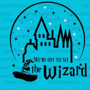 Wizard PNG File | We&#39;re off to see the wizard PNG | Funny shirt PNG | Family vacation png | Group Vacation png