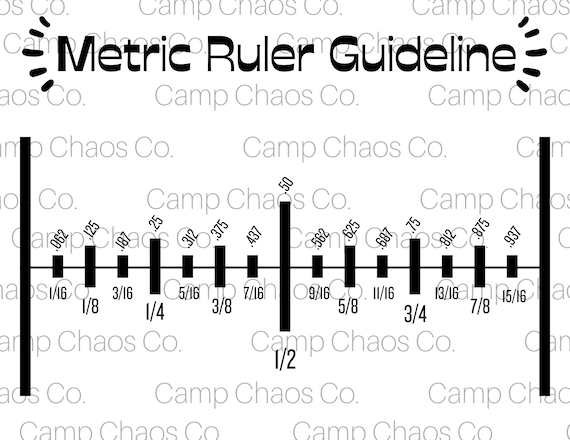 Printable Ruler Measurement Guideline With Decimals Metric Ruler Guide Ruler  Measurements Ruler Guideline Measurement Guideline 