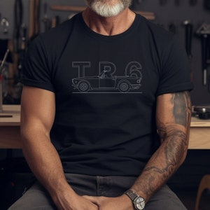 Triumph TR6 Tee, Vintage Car, Gift For Car Guys and Girls, Car Lover Shirt