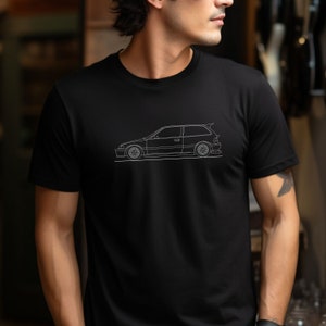 Honda Civic, Gift For Car Guys, Car Lover Shirt, Car Streetwear