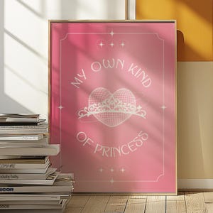 My Own Kind of Princess | Sailor Moon Inspired Inspirational Poster | Affirmation Digital Download