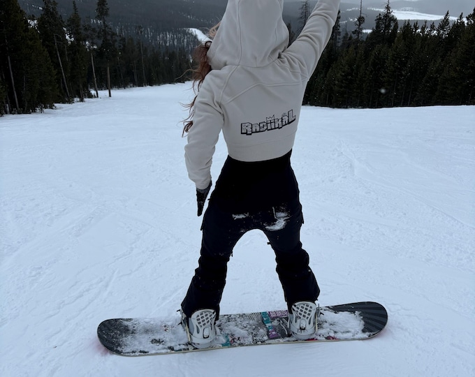 INVISIBLE Cropped Zipped Hoodie