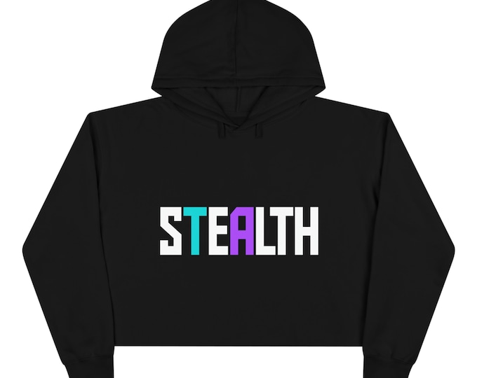 Stealth Crop Hoodie