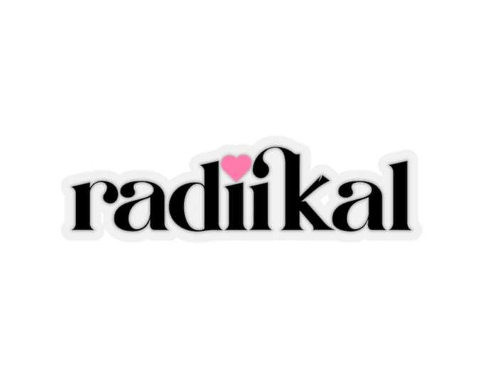 RADiiKAL Logo Kiss-Cut Stickers