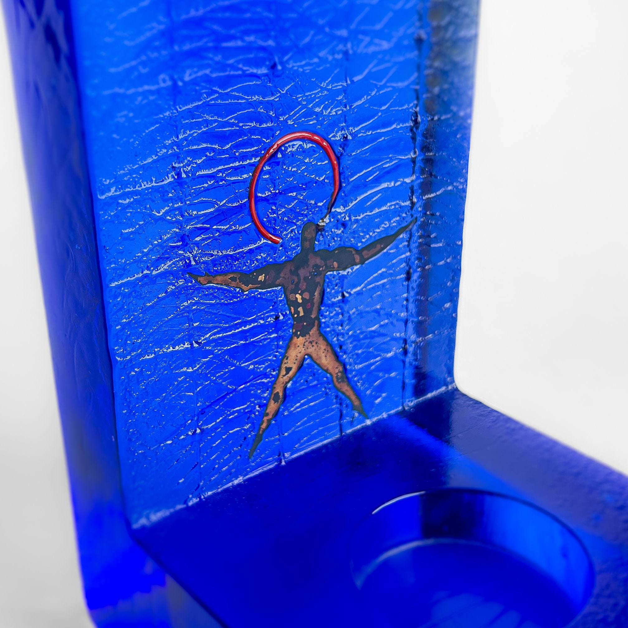 ヴィンテージ Kosta Boda Bertil Vallien 'Starlight' アート ガラス