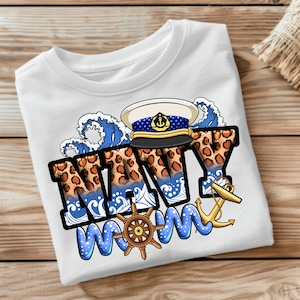 Navy Mom Sublimation PNG, Anchor mom png, Mothers day sublimate png, Proud navy mom, Western Navy mom, Sublimate Designs Download for mom