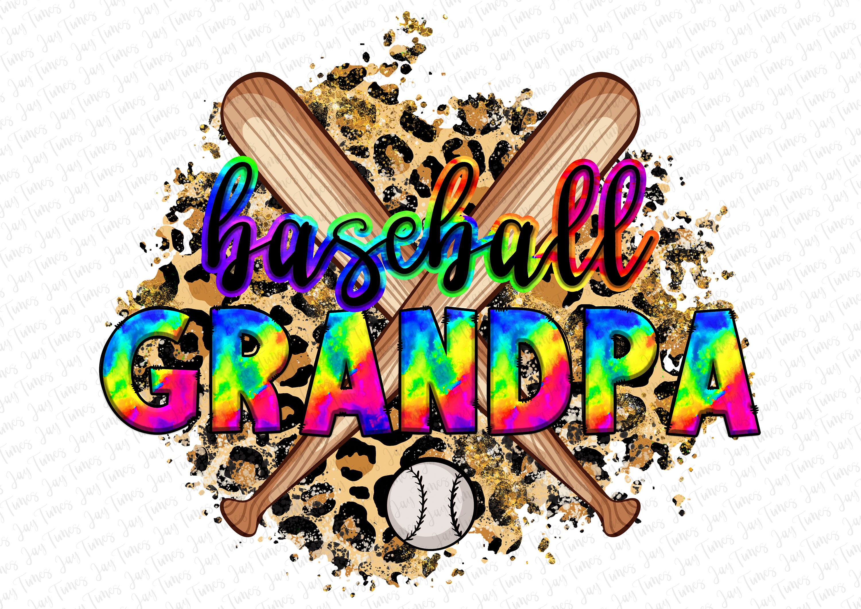 Baseball Grandpa Png File, Instant Download, Baseball Papa Sublimation
