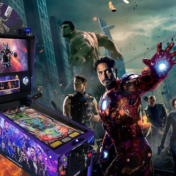 Pinball Backglass Etsy