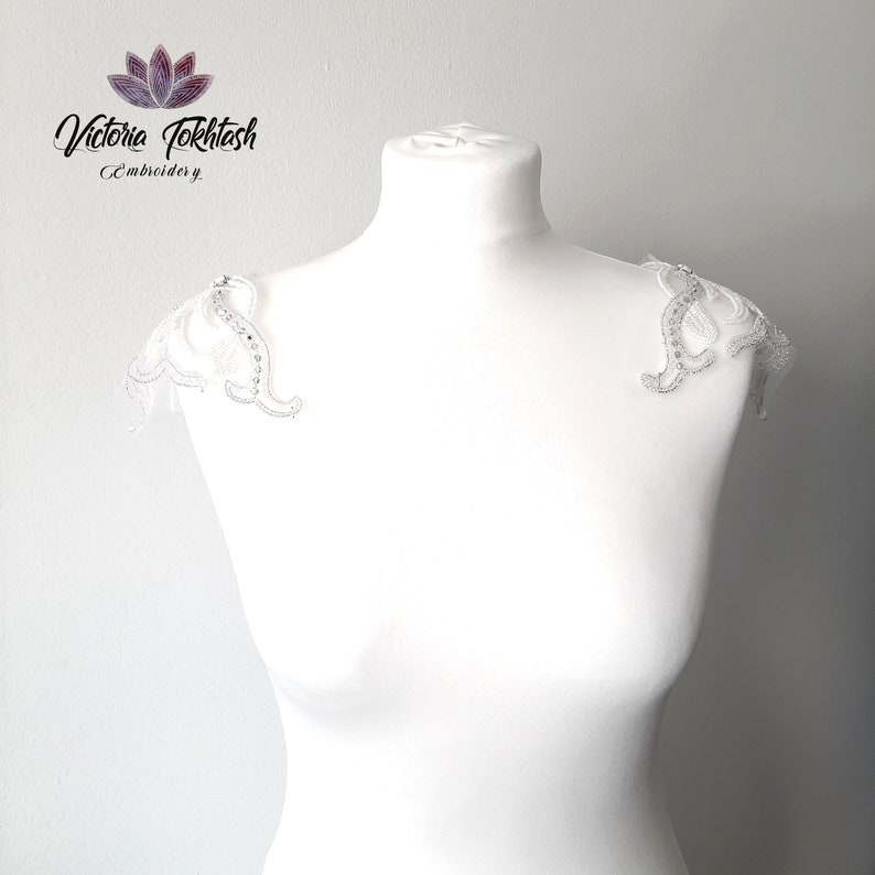 Bridal Straps, Wedding Dress Sleeves, Shoulder Straps, Bridal ...