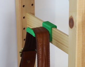 IKEA IVAR hook for crossbar: wide, long, and sturdy | Holder for bags, straps, and accessories