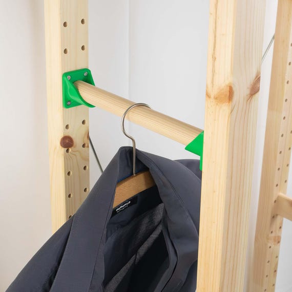 storage ivar clothes rail