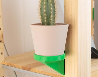 IKEA IVAR side and standing plant holder, Sansevieria & Cactaceae | 3D-printed planter holder with a sturdy and modern design