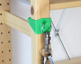 IKEA IVAR hooks for front posts: narrow, short and sturdy | Practical hanging solution for clothes, bags & accessories