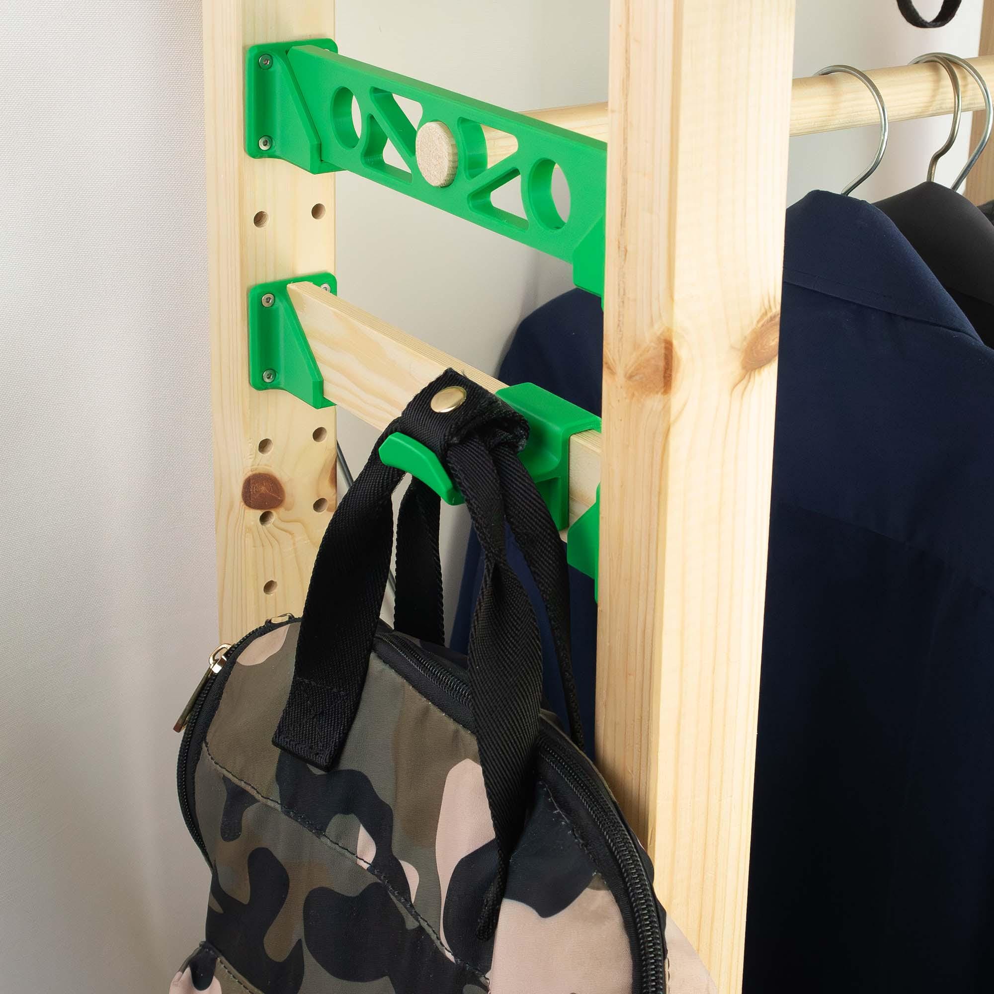 IKEA IVAR Cross Brace Side Panel | 3d-printed Brackets for Shelf