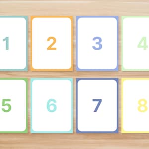 Numbers Flashcards 1-20