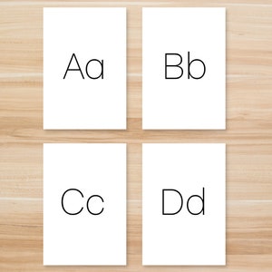 Alphabet Flashcards