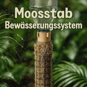 Bewässerungssystem für Moosstab