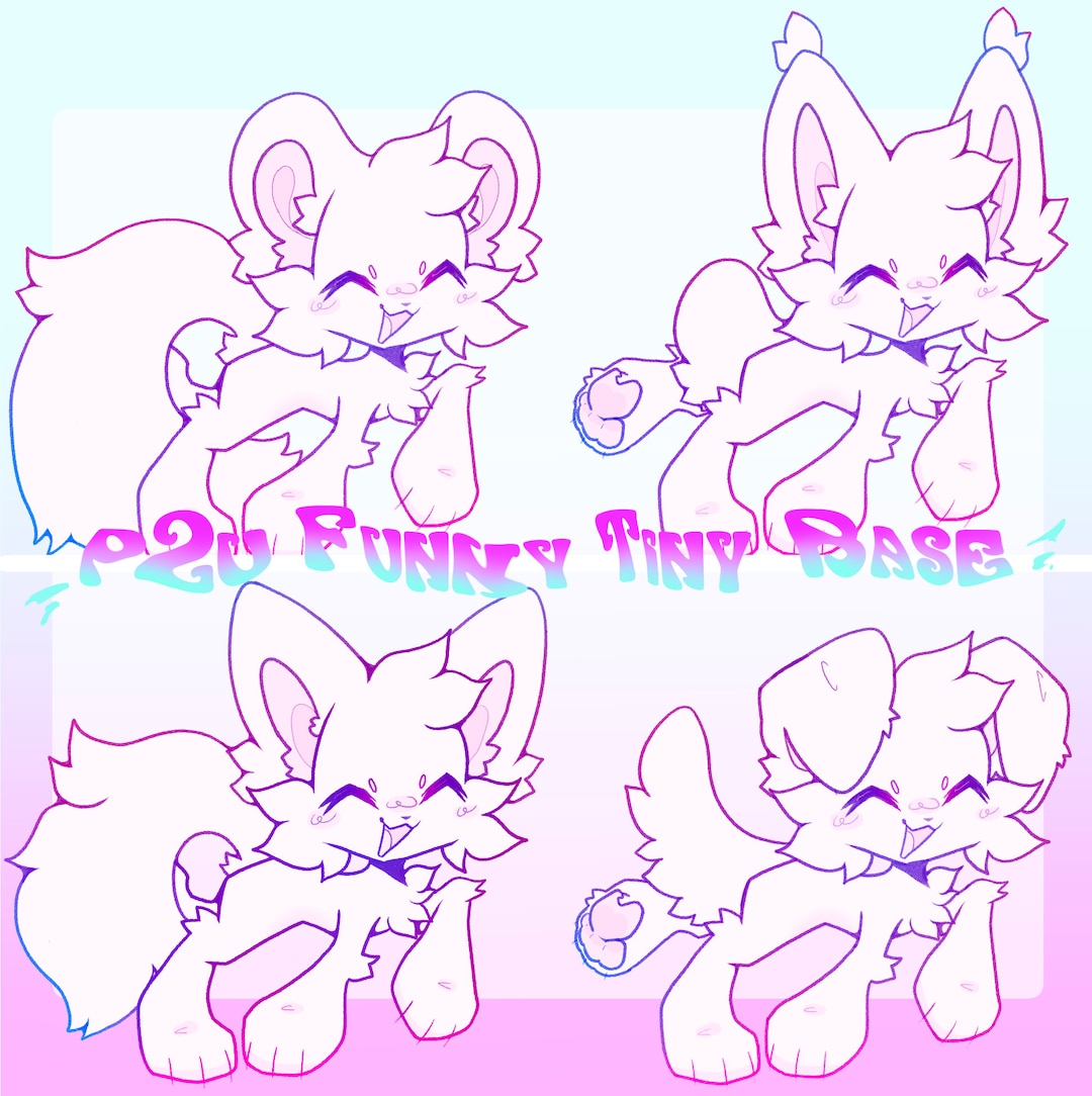 Furry Tiny Funky Base P2U (2023) - Etsy