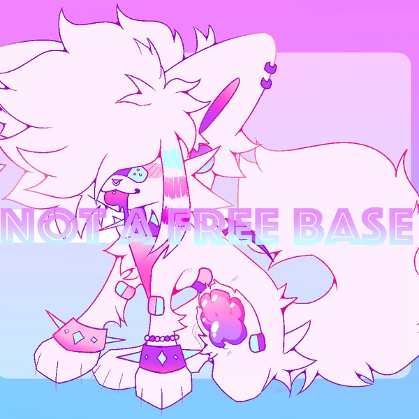 Furry Emo Sparkle Dog Base P2U (2023)