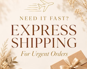Express Shipping Upgrade – Rush Delivery for Urgent Orders – Add-On for Existing Orders