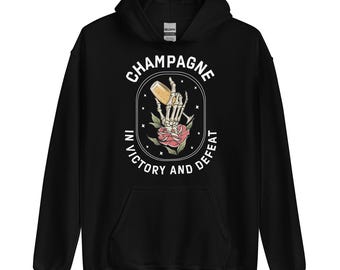 Champagne Hoodie, Wine Sweatshirt, Wine Gift, Wine, Wine Drinker, Wine Apparel