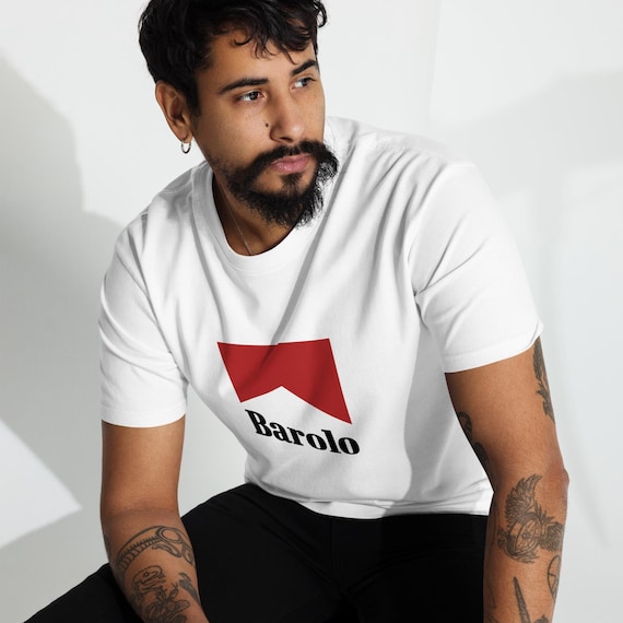 Barolo Wine T-Shirt, Western-Inspired Heavyweight Tee