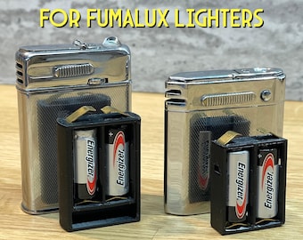 Fumalux Lighter Battery Adapter - 3D printed for FL400 and FL2
