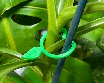 Plant Stake 'C' Clips - Secure stems to stakes or trellis