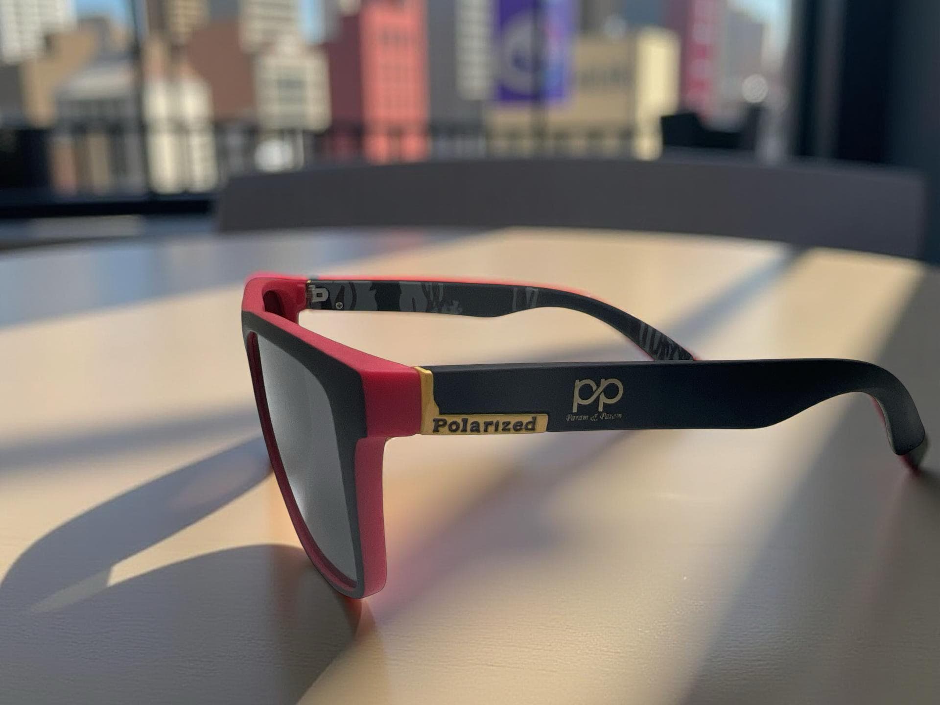 Polarized Rectangle Sunglasses: UV400 Protection 