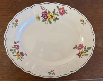 Grindley Cream Petal Set of 4 Dessert Plate 6-1/8